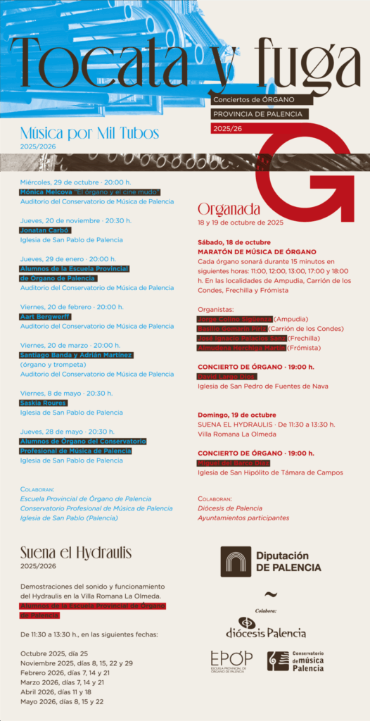 Cartel 'Tocata y fuga'