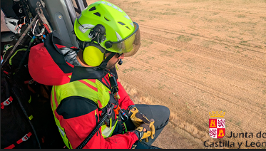 Localizado el hombre extraviado en San Cebrián de Campos